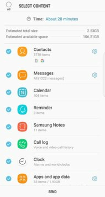 Samsung Smart Switch Mobile 9.5.03.0 APK for Android Screenshot 3