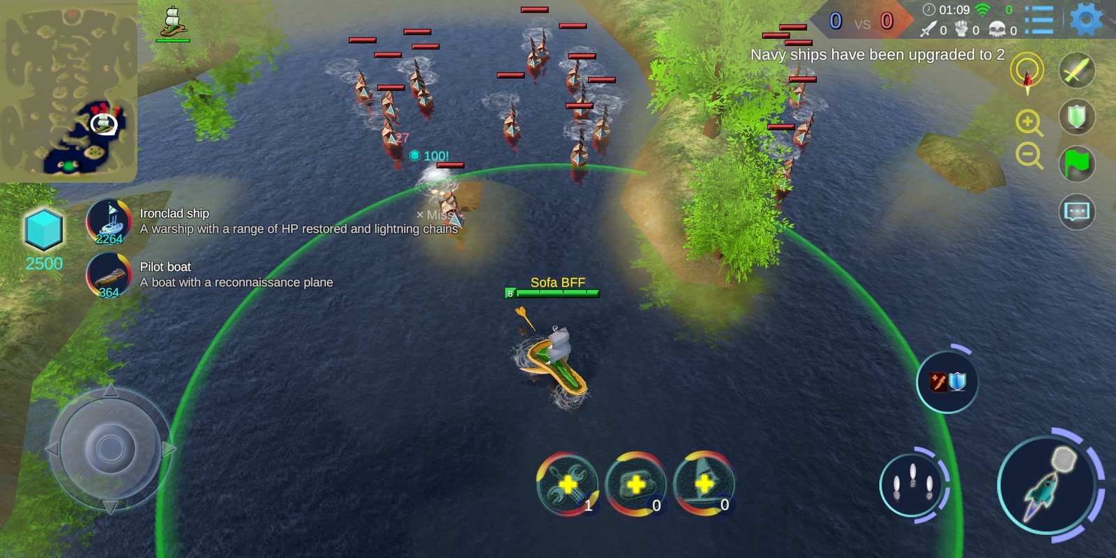 Sea War 2.22.3 APK feature
