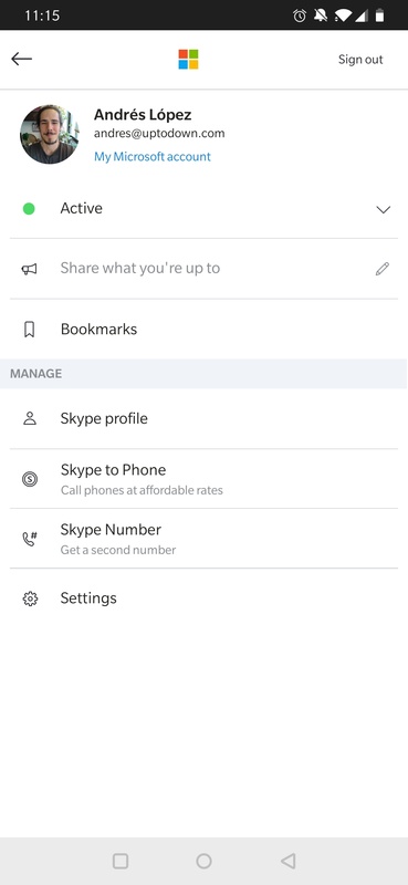 Skype 8.96.0.207 APK for Android Screenshot 1