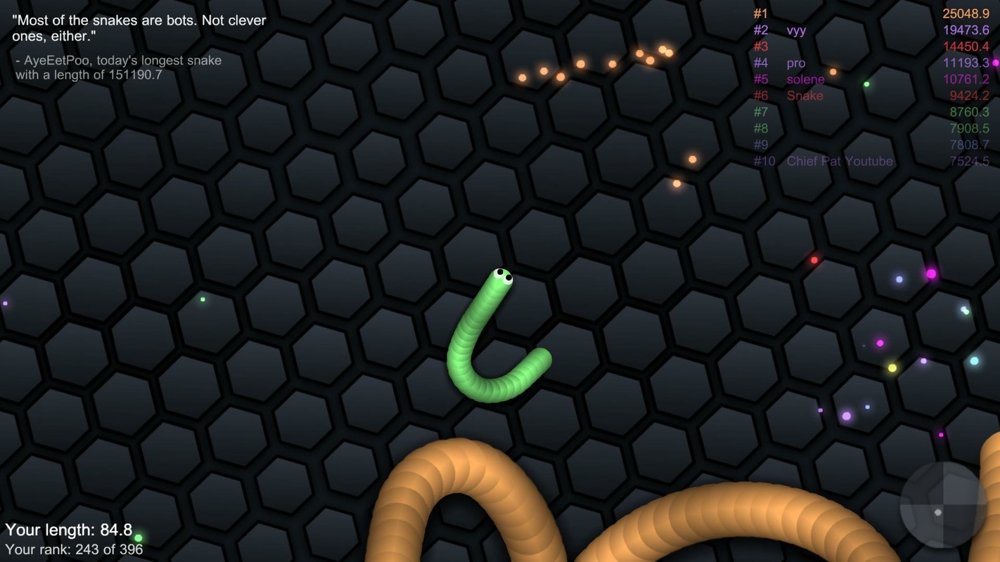 slither.io 1.6.2 APK for Android Screenshot 1