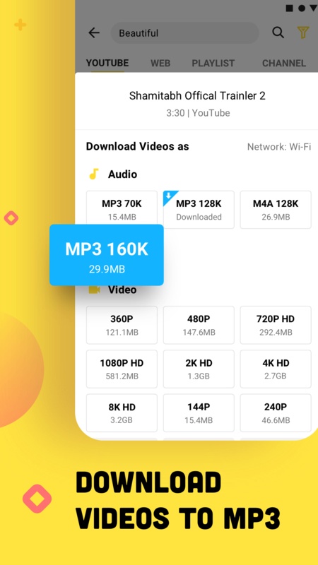 Snaptube YouTube downloader & MP3 converter 6.21.0.6213610 APK for Android Screenshot 5