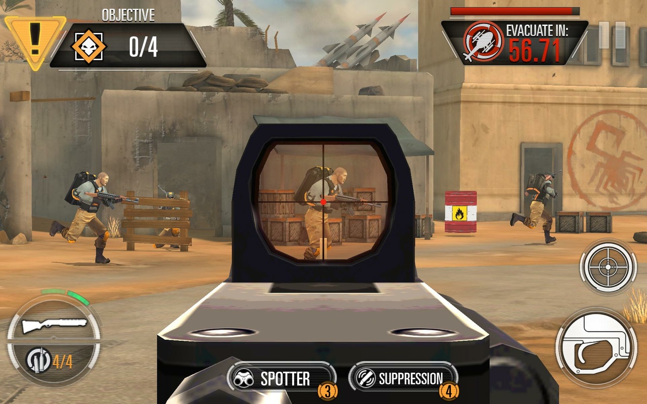Sniper X Feat Jason Statham 1.7.1 APK for Android Screenshot 1