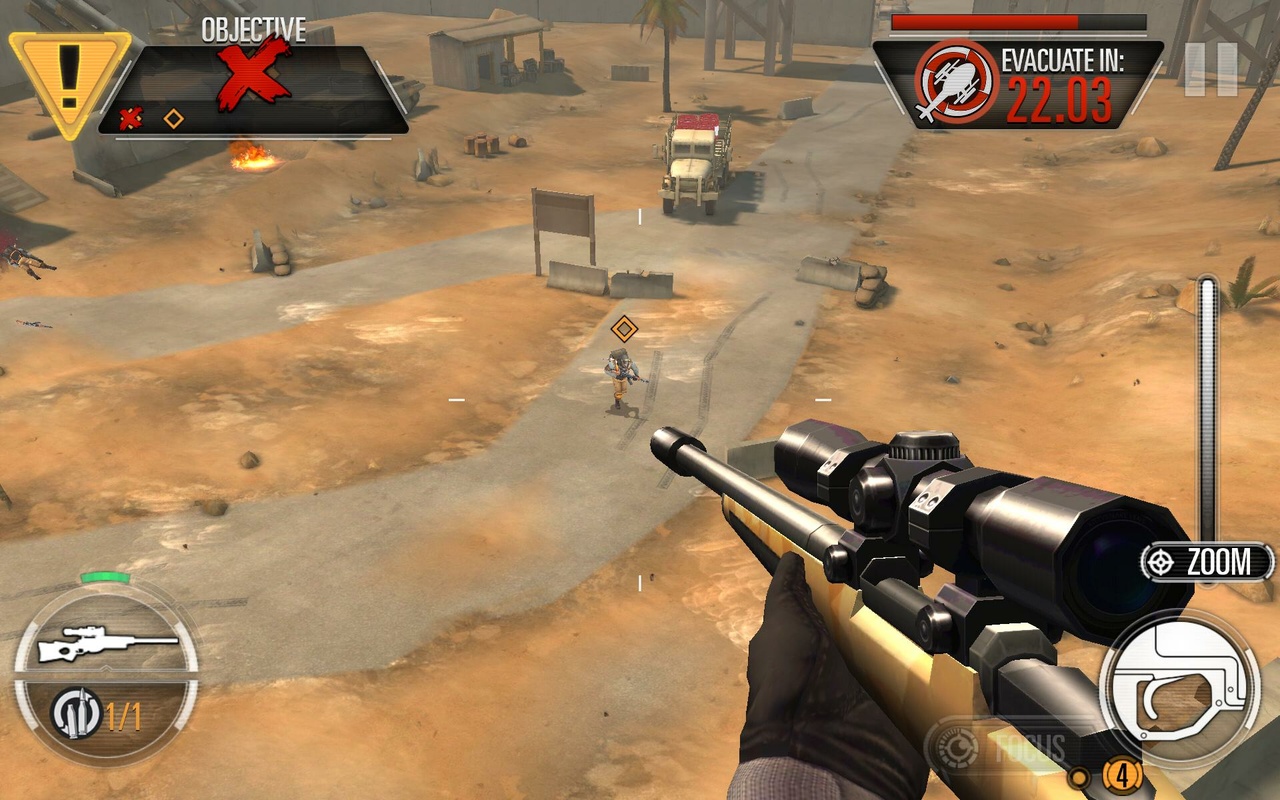 Sniper X Feat Jason Statham 1.7.1 APK for Android Screenshot 2