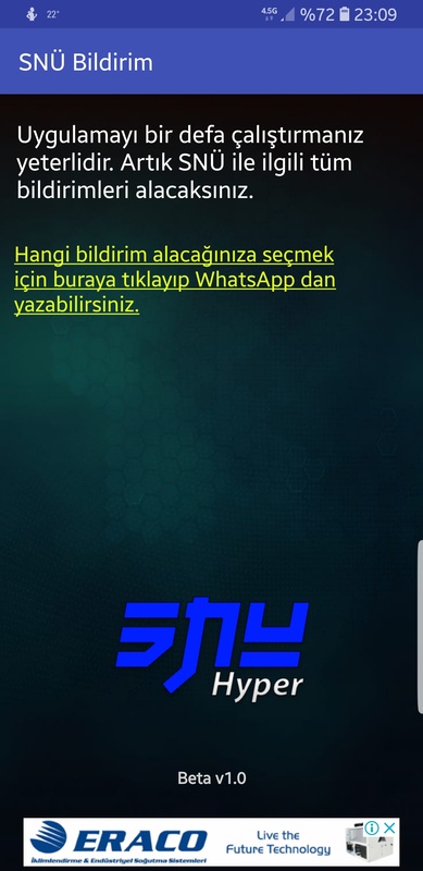SNÜ Bildirim 2.3 APK for Android Screenshot 1