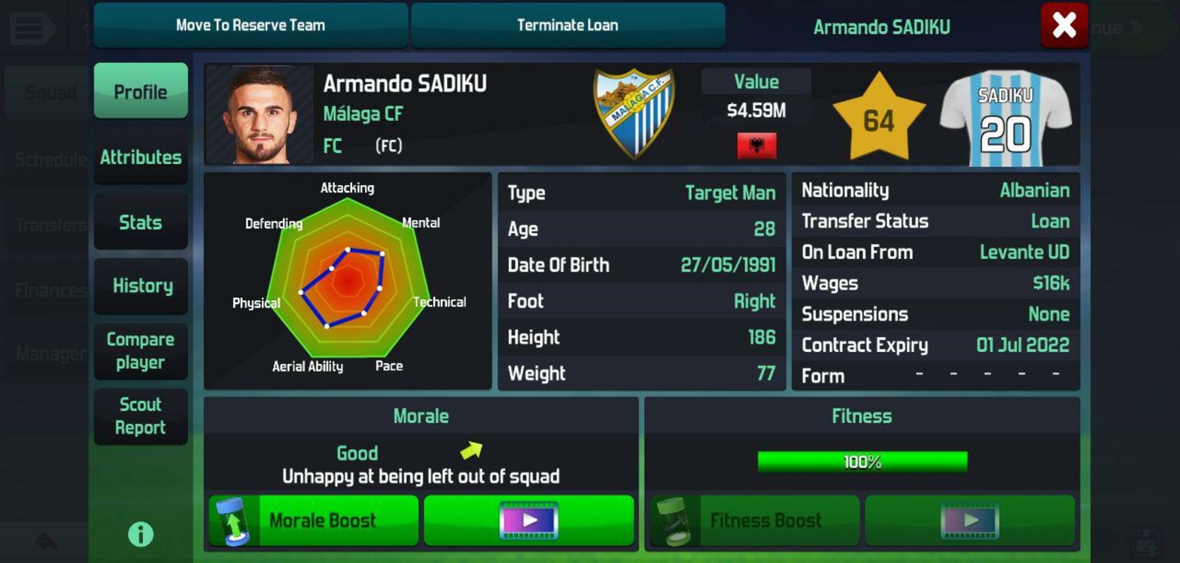 Soccer Manager 2020 1.1.7 APK for Android Screenshot 1