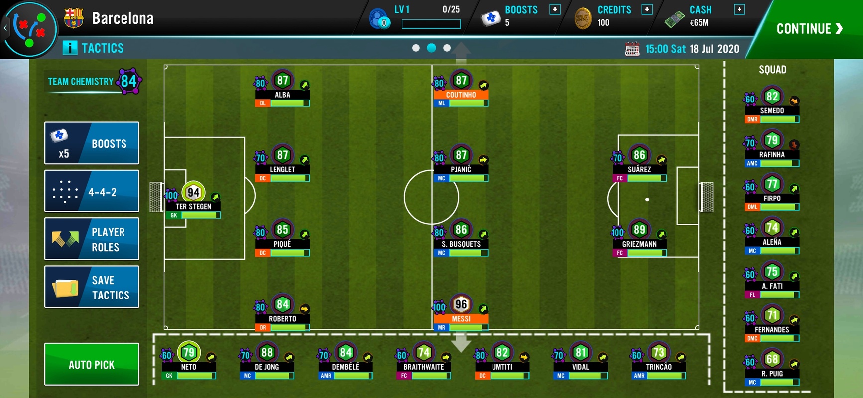 Soccer Manager 2021 2.1.1 APK feature