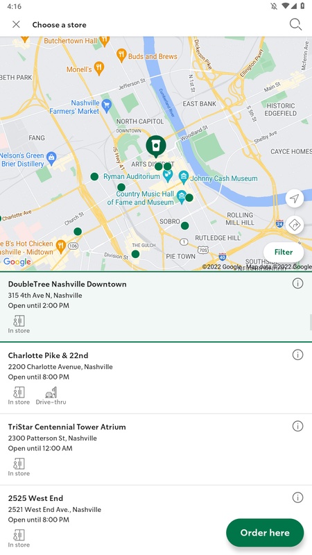Starbucks 6.45 APK for Android Screenshot 1