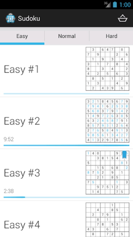 Sudoku 3.1-43 APK feature