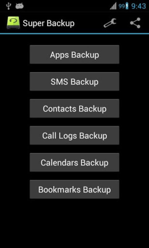 Super Backup: SMS and Contacts 2.3.58 APK for Android Screenshot 3
