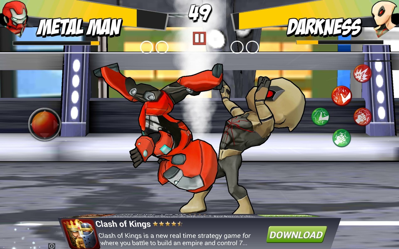 Super Hero Fighter 7.3 APK feature