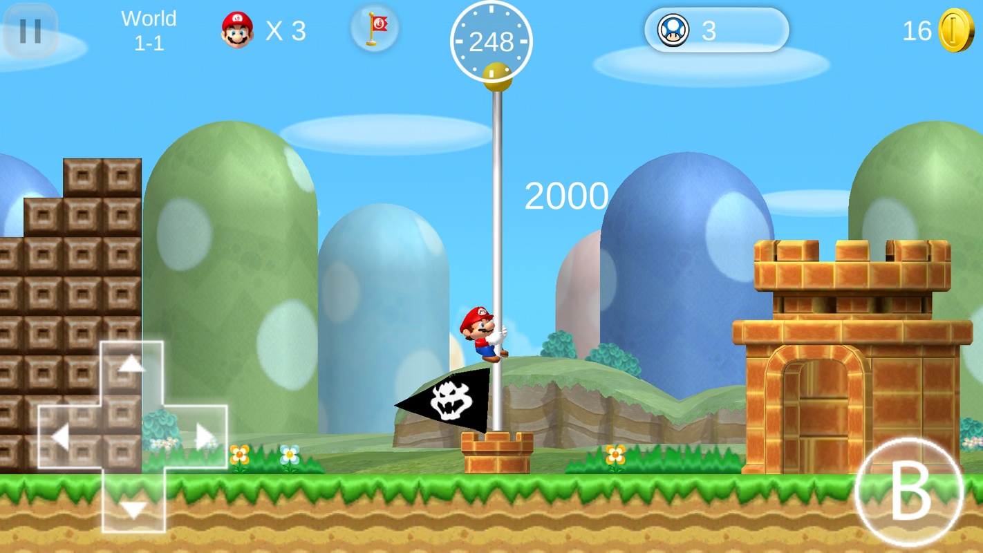 Super Mario 2 HD 1 APK for Android Screenshot 4
