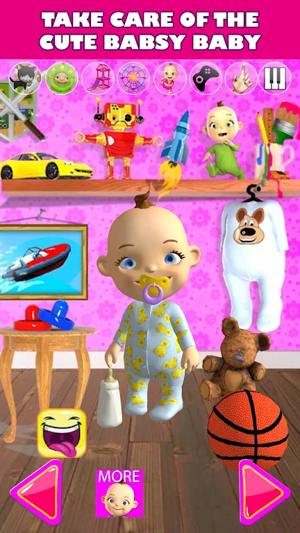 Talking Babsy Baby 231101 APK for Android Screenshot 1