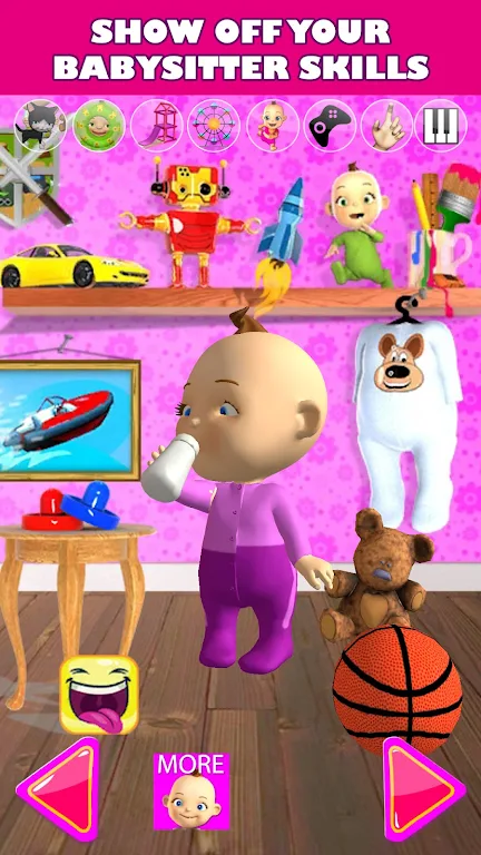 Talking Babsy Baby 231101 APK for Android Screenshot 4