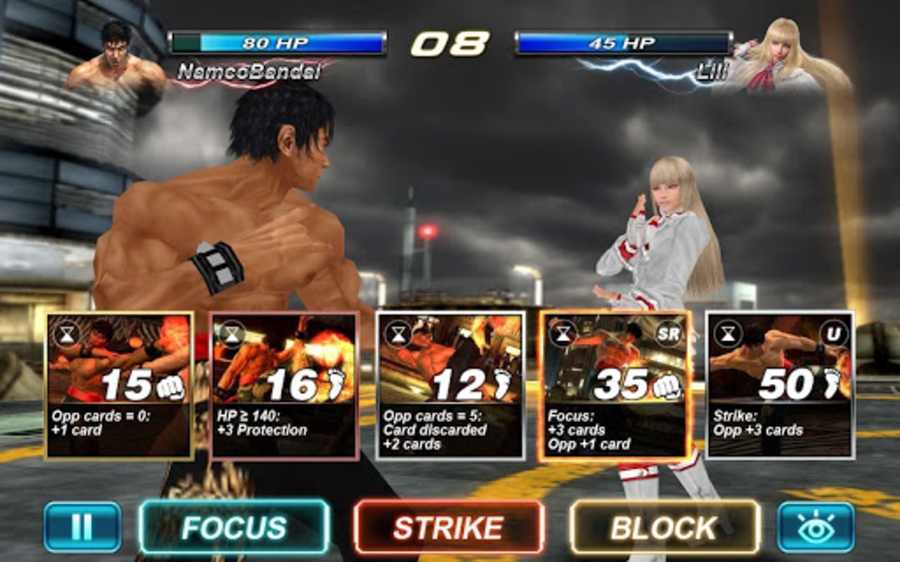 Tekken Card Tournament 3.422 APK for Android Screenshot 4
