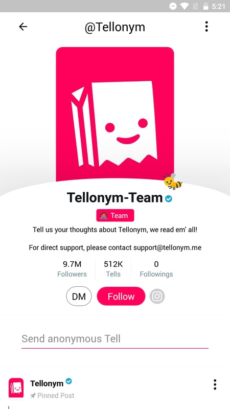 Tellonym 3.59.3 APK for Android Screenshot 1