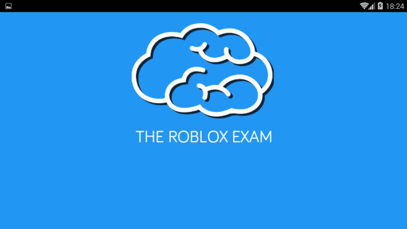 The Roblox Exam 1.2 APK for Android Screenshot 1