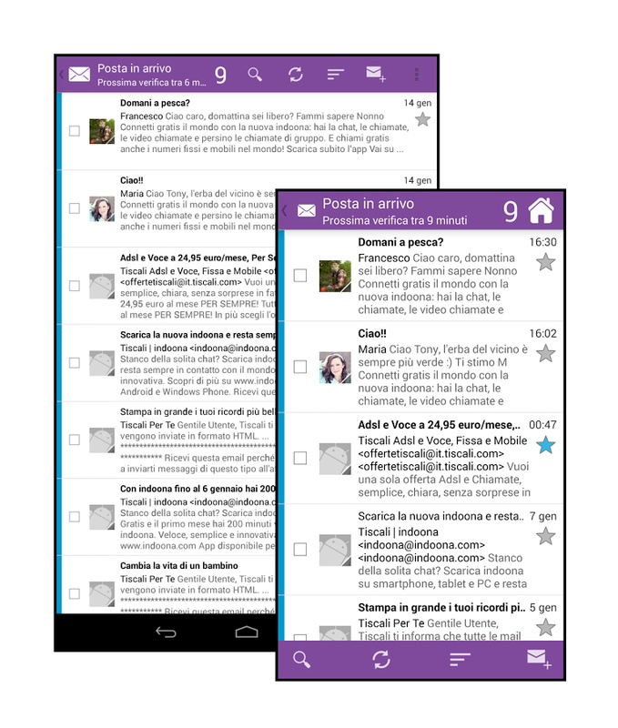 Tiscali Mail 4.9.2.0 APK for Android Screenshot 11