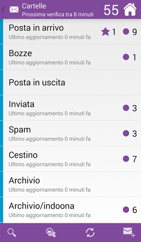 Tiscali Mail 4.9.2.0 APK for Android Screenshot 12