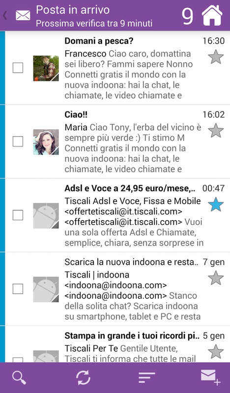Tiscali Mail 4.9.2.0 APK for Android Screenshot 16