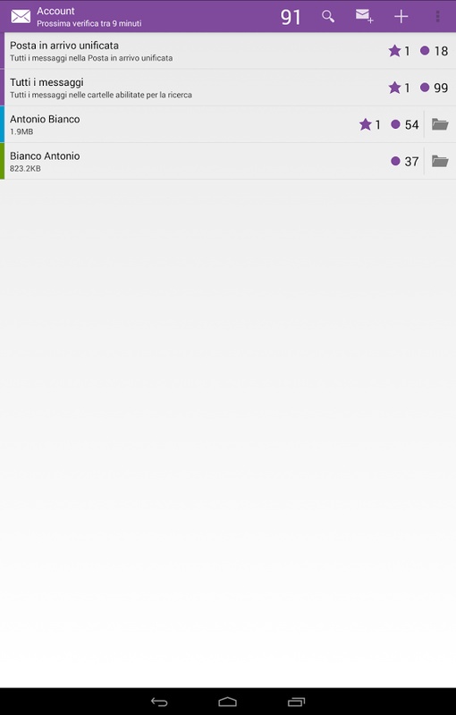 Tiscali Mail 4.9.2.0 APK for Android Screenshot 7