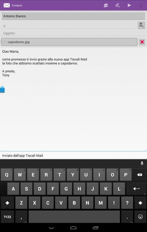 Tiscali Mail 4.9.2.0 APK for Android Screenshot 8