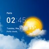 Transparent clock and weather 6.16.1 APK for Android Icon