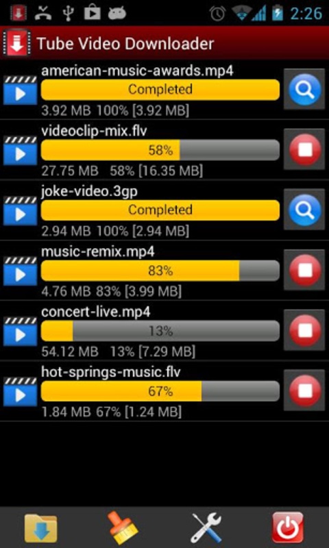 Tube Video Downloader 1.0.7 APK feature