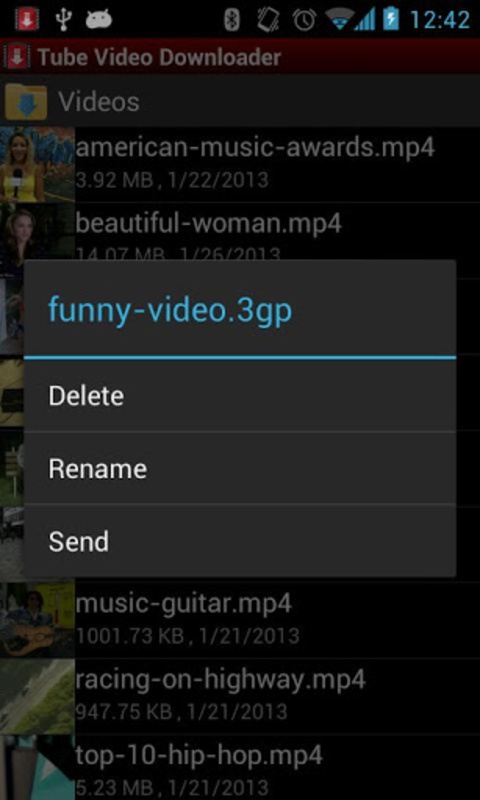 Tube Video Downloader 1.0.7 APK for Android Screenshot 3