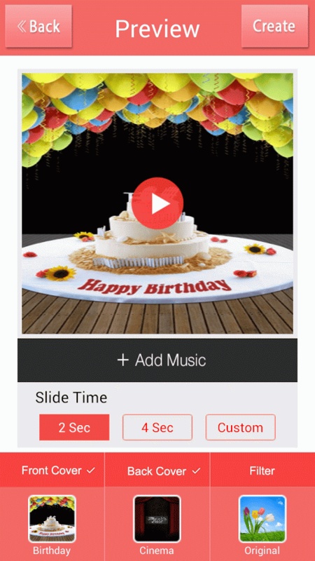 Video Maker 9.0 APK for Android Screenshot 3