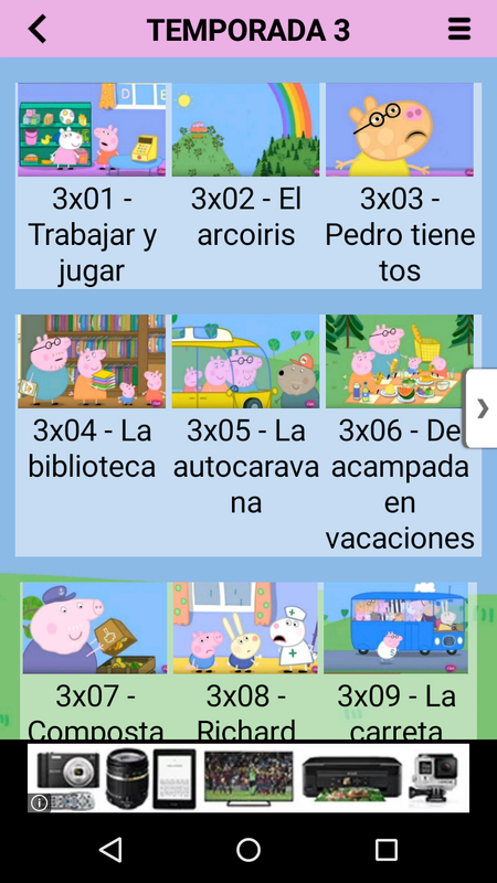 Vídeos Peppa Pig 6.0.0 APK for Android Screenshot 2