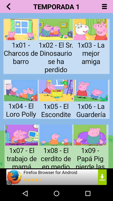 Vídeos Peppa Pig 6.0.0 APK for Android Screenshot 5