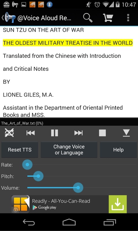 Voice Aloud Reader 27.4.2 APK for Android Screenshot 1