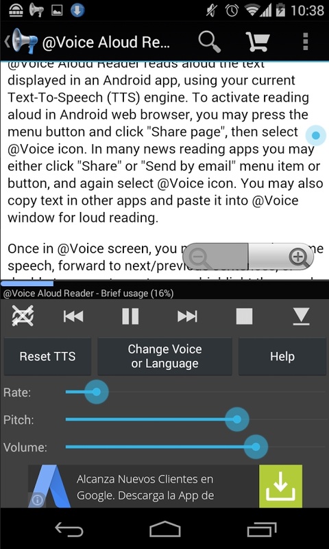 Voice Aloud Reader 27.4.2 APK for Android Screenshot 2