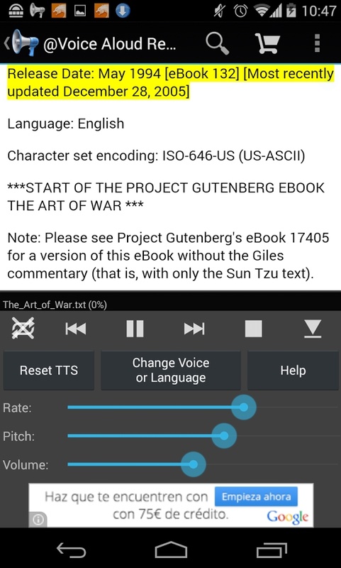 Voice Aloud Reader 27.4.2 APK for Android Screenshot 4