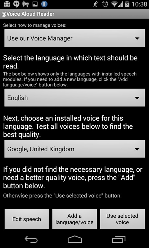 Voice Aloud Reader 27.4.2 APK for Android Screenshot 5