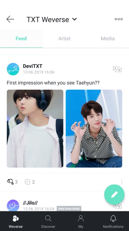 Weverse 2.7.1 APK for Android Screenshot 6