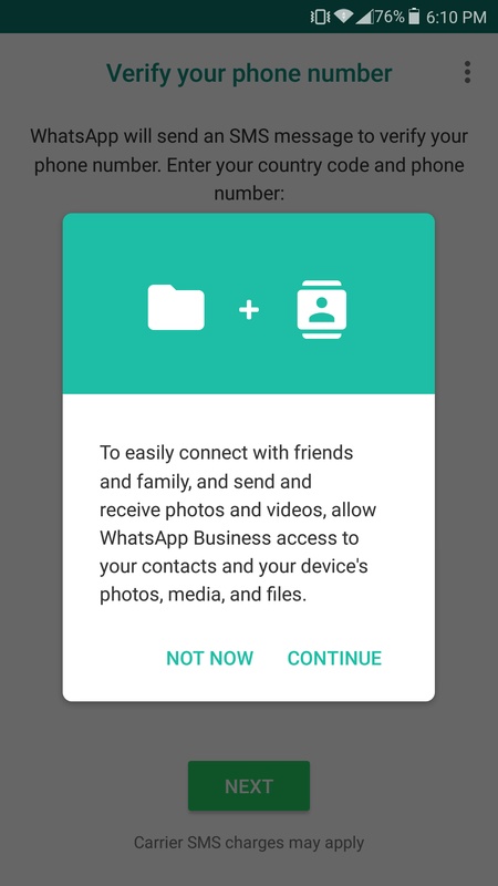 WhatsApp Business 2.23.8.25 APK for Android Screenshot 1