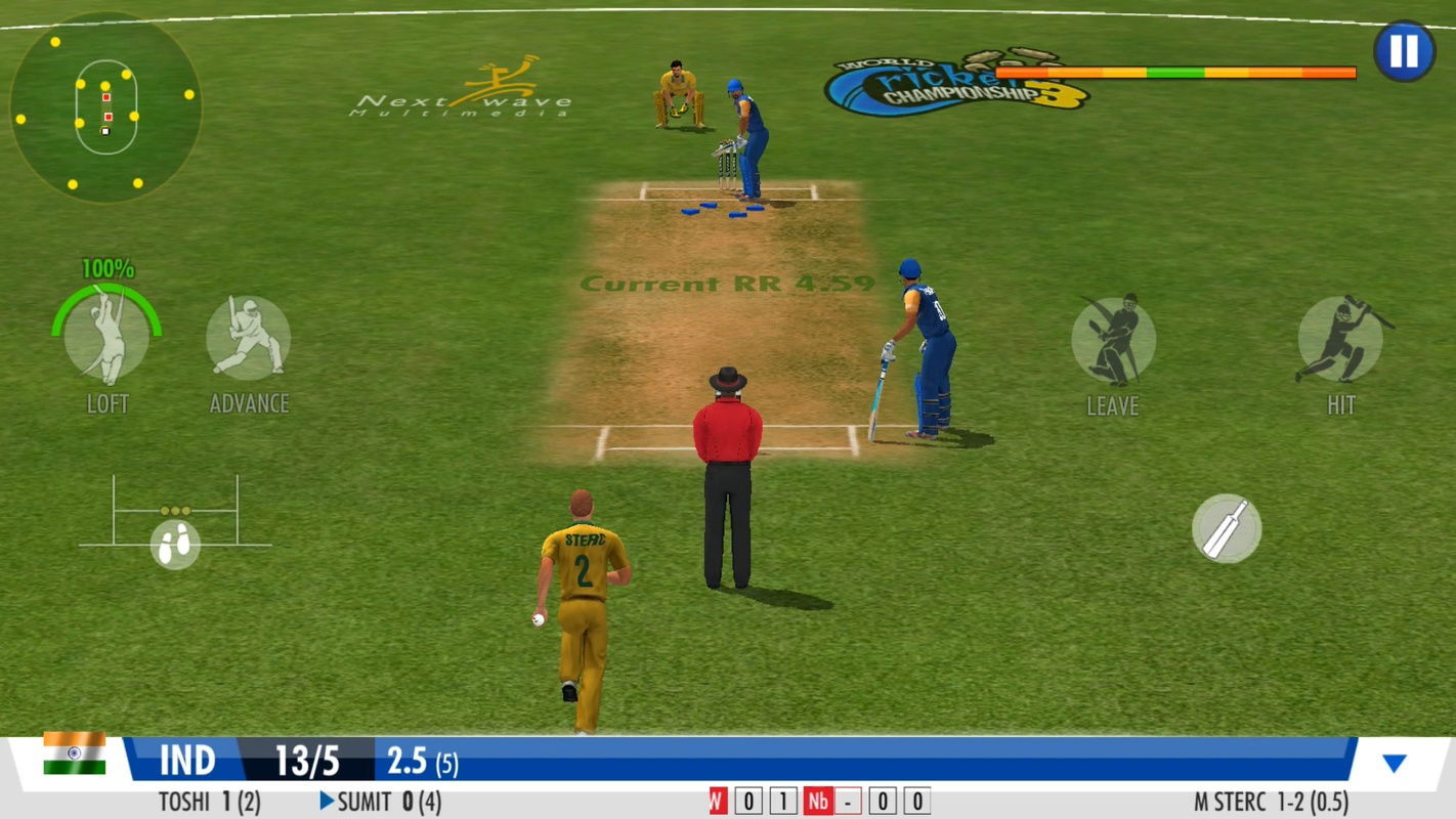 World Cricket Championship 3 1.4.8 APK for Android Screenshot 2