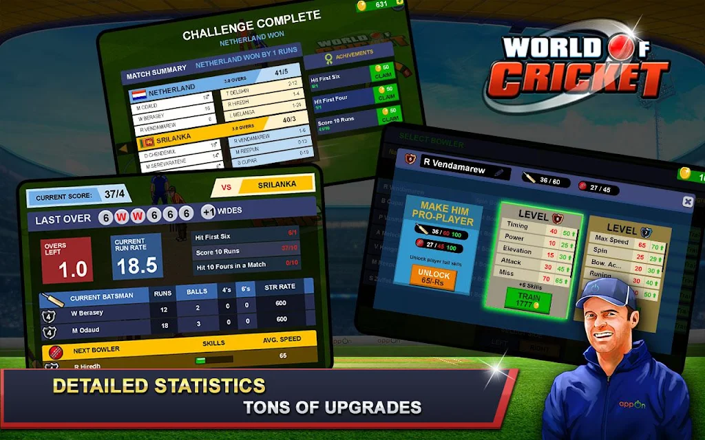 World Of Cricket 13.0 APK for Android Screenshot 16