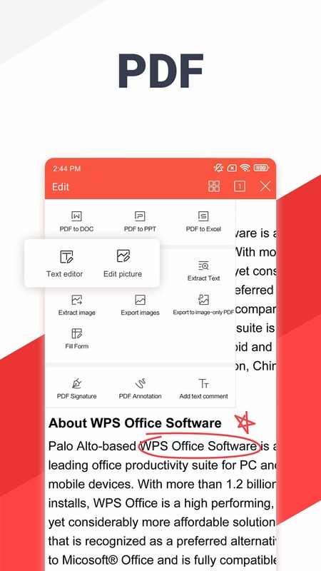 WPS Office 17.2.1 APK for Android Screenshot 3