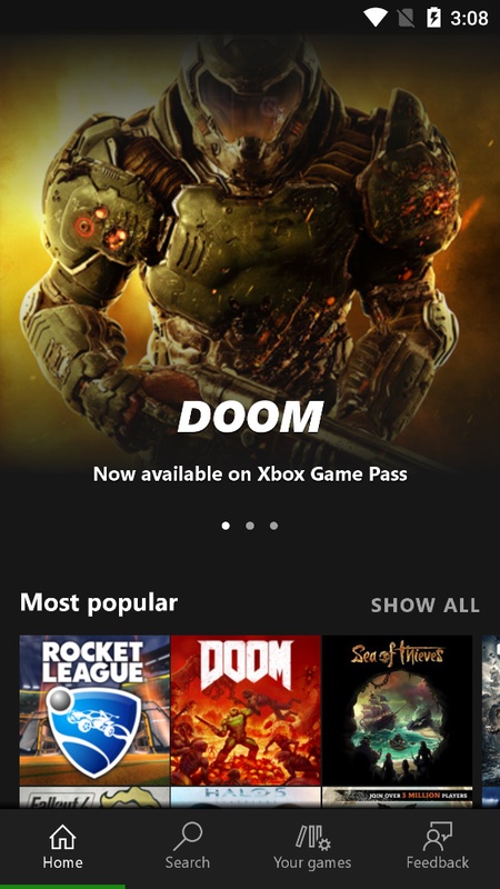 Xbox Game Pass 2304.28.412 APK feature