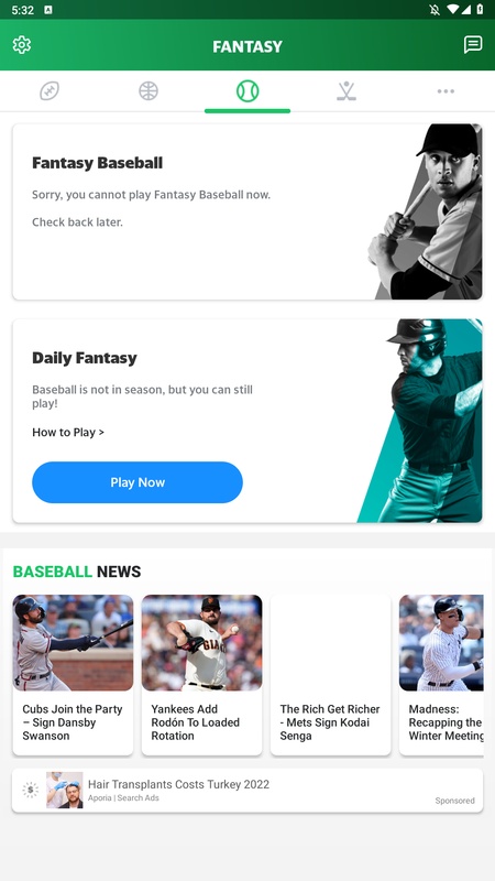 Yahoo Fantasy Sports 10.47.1 APK for Android Screenshot 3