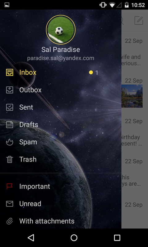 Yandex.Mail 8.37.4 APK for Android Screenshot 6