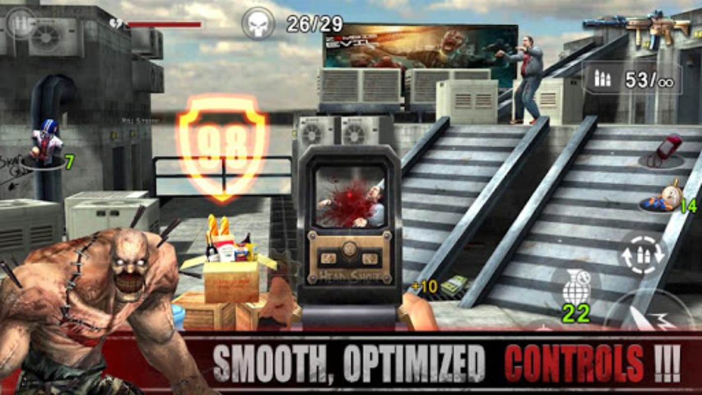 Zombie Frontier: Sniper 2.1 APK for Android Screenshot 1