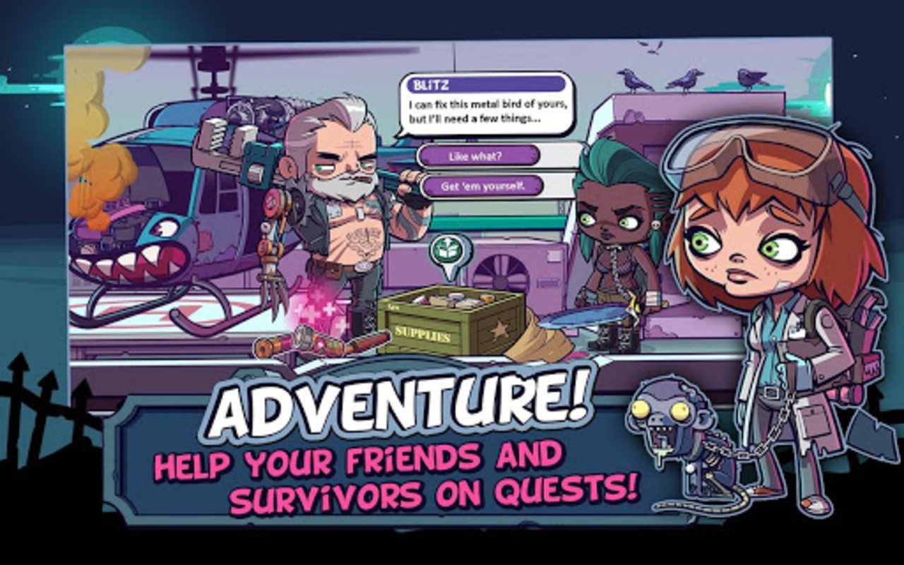 Zombies Ate My Friends 2.1.1 APK for Android Screenshot 3