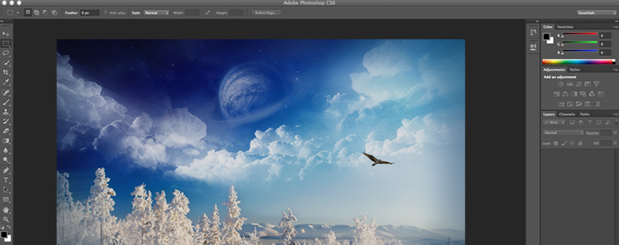 Adobe Photoshop CS6 Beta feature