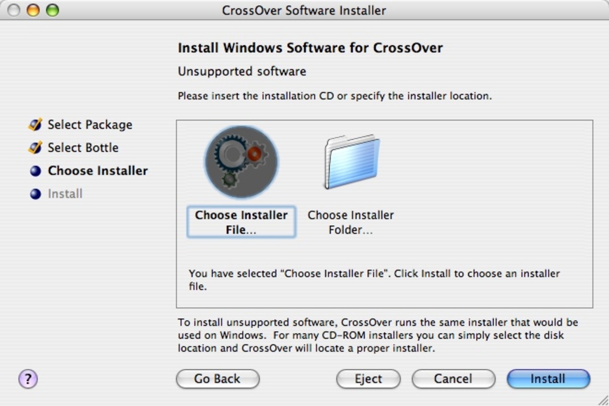 CrossOver 21.0.0 for Mac Screenshot 3