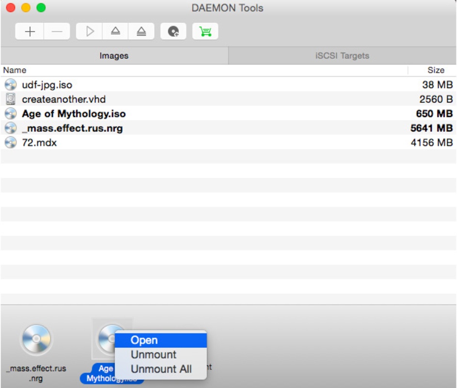 DAEMON Tools 8.4.752 for Mac Screenshot 2