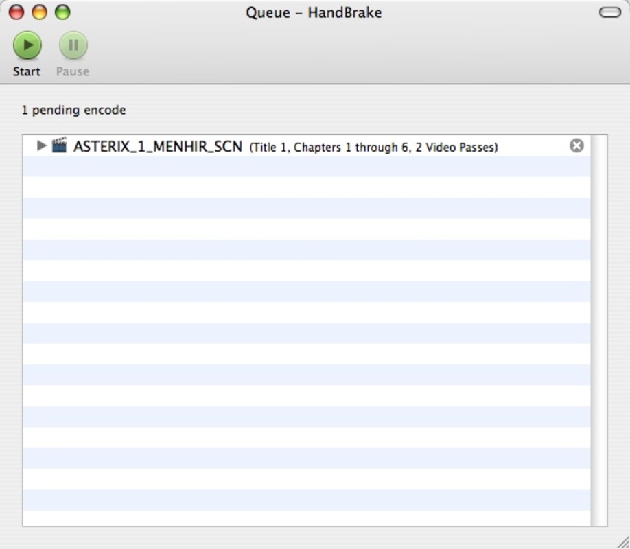 HandBrake 1.6.1 for Mac Screenshot 1