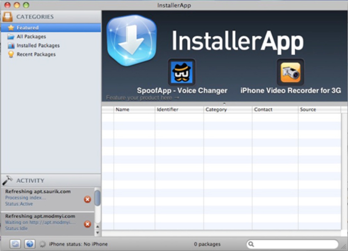 InstallerApp 1.0.3 for Mac Screenshot 1